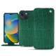 Capa em pele Apple iPhone 14 - Crocodile pino