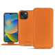 Funda de piel Apple iPhone 14 - Orange PU