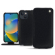 Housse cuir Apple iPhone 14 - Noir élégant