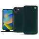 硬质真皮保护套 Apple iPhone 14 - Vert séduisant