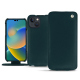 Capa em pele Apple iPhone 14 - Bleu Veggie