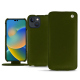 硬质真皮保护套 Apple iPhone 14 - Vert Veggie