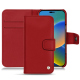 Capa em pele Apple iPhone 14 - Rouge ( Nappa - Pantone #d50032 ) 