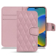Custodia in pelle Apple iPhone 14 - Rose - Couture ( Nappa - Pantone #efbae1 ) 