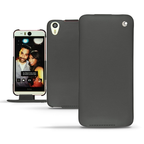 HTC Desire Eye leather case - Noir ( Nappa - Black ) 