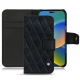Housse cuir Apple iPhone 14 - Dark vintage - Couture