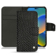 Custodia in pelle Apple iPhone 14 - Serpent nero