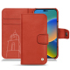 Funda de piel Apple iPhone 14 - Arange clouquié