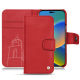 Capa em pele Apple iPhone 14 - Rouge troupelenc