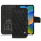 Funda de piel Apple iPhone 14 - Negre poudro - Couture