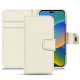 Funda de piel Apple iPhone 14 - Blanc PU