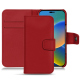 硬质真皮保护套 Apple iPhone 14 - Rouge PU