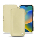 レザーケース Apple iPhone 14 - Beige ( Nappa - Pantone #ceb888 ) 