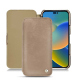 Funda de piel Apple iPhone 14 - Taupe vintage ( Pantone #bda790 ) 