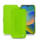 Housse cuir Apple iPhone 14 - Vert fluo ( Pantone 808C )