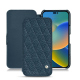 Apple iPhone 14 leather case - Indigo - Couture ( Pantone #1f4565 ) 