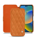 Custodia in pelle Apple iPhone 14 - Mandarine vintage - Couture