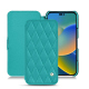 Funda de piel Apple iPhone 14 - Bleu fluo - Couture