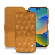 Custodia in pelle Apple iPhone 14 - Or Maïa - Couture