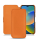 Apple iPhone 14 leather case - Orange PU