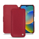Capa em pele Apple iPhone 14 - Rouge passion