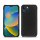 Custodia in pelle Apple iPhone 14 - Ebène ( Sleek P C12 - Black )