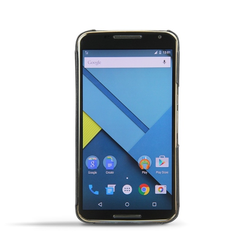 Coque cuir Motorola Nexus 6