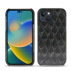 Apple iPhone 14 leather cover - Onyx - Couture