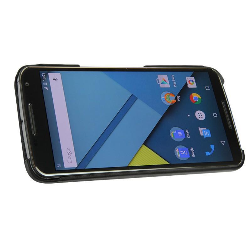 Capa em pele Motorola Nexus 6