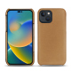 Custodia in pelle Apple iPhone 14 - Beige Veggie