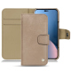 硬质真皮保护套 Apple iPhone 14 Plus - Taupe vintage ( Pantone #bda790 ) 