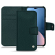 Housse cuir Apple iPhone 14 Plus - Vert séduisant ( Pantone #1d3c34 ) 