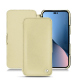 Funda de piel Apple iPhone 14 Plus - Beige ( Nappa - Pantone #ceb888 ) 