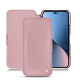 Apple iPhone 14 Plus leather case - Rose ( Nappa - Pantone #efbae1 ) 