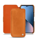 Funda de piel Apple iPhone 14 Plus - Mandarine vintage ( Pantone #d47231 ) 