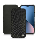 Capa em pele Apple iPhone 14 Plus - Serpent nero ( Noir / Black) 