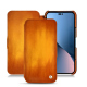 Lederschutzhülle Apple iPhone 14 Plus - Orange Patine