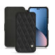 Funda de piel Apple iPhone 14 Plus - Noir - Couture ( Nappa - Black ) 