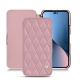 Lederschutzhülle Apple iPhone 14 Plus - Rose - Couture ( Nappa - Pantone #efbae1 ) 