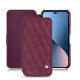 Apple iPhone 14 Plus leather case - Prune vintage - Couture ( Pantone #612434 ) 