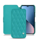 Capa em pele Apple iPhone 14 Plus - Bleu fluo - Couture