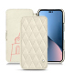 Custodia in pelle Apple iPhone 14 Plus - Blanc escumo - Couture ( Pantone #D6D6D1 )