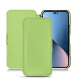 Housse cuir Apple iPhone 14 Plus - Vert olive PU ( Pantone #a7c58e )