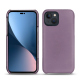 Funda de piel Apple iPhone 14 Plus - Lilas ( Nappa - Pantone #b9a3e3 ) 