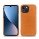 Custodia in pelle Apple iPhone 14 Plus - Mandarine vintage ( Pantone #d47231 ) 