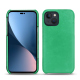 Funda de piel Apple iPhone 14 Plus - Menthe vintage ( Pantone #37b375 ) 