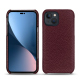 Custodia in pelle Apple iPhone 14 Plus - Lie de vin ( Pantone #412234 ) 