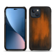 Coque cuir Apple iPhone 14 Plus - Marron Patine