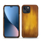 硬质真皮保护套 Apple iPhone 14 Plus - Doré Patine