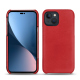 Custodia in pelle Apple iPhone 14 Plus - Rouge troupelenc ( Pantone #AB191A )